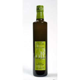 Olicatessen Bio Olivenöl (EVOO) Arbequina Ernte 500ml Glas