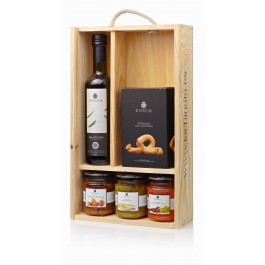 Gourmet Geschenkset Small in Holzkiste