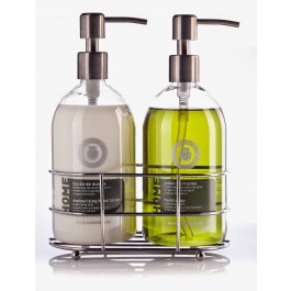 Elegantes Handpflege-Set (Seife und Handcreme) 2x500ml