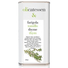 Olicatessen & Thymian, 250ml Dose, Bio-Olivenöl Extra Vergine