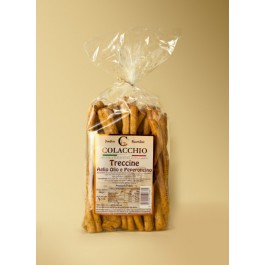 Treccine Aglio Olio e Peperoncino 400g