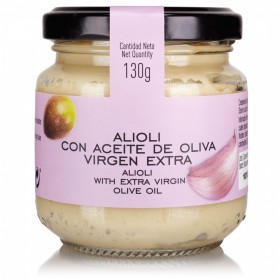 Salsa Alioli - spanische Knoblauchmayonaise mit Nativem Olivenöl Extra 130g
