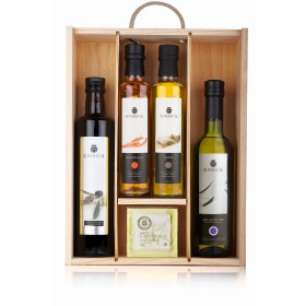 Gourmet Geschenkset Large in Holzkiste