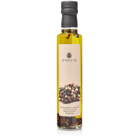 Olivenöl Extra Vergine mit 5 Pfefferarten 250ml