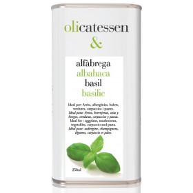 AKTION Olicatessen & Basilikum, 250ml Dose, Bio-Olivenöl (EVOO)