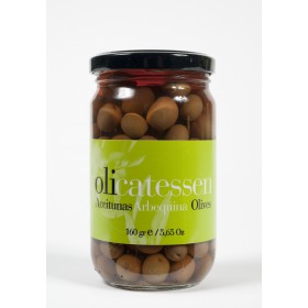 Olicatessen Bio Arbequina-Oliven 160g